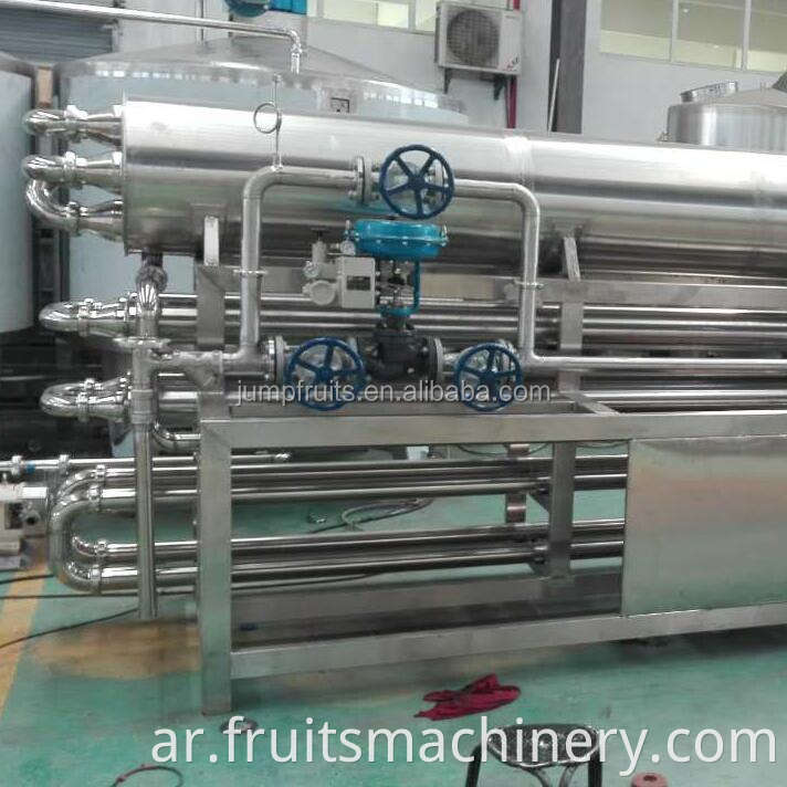 Full automatic machine bottled fruit juice processing and packaging line
